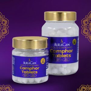 AuraCam Gold Standard Camphor Tablets, Small (100g)