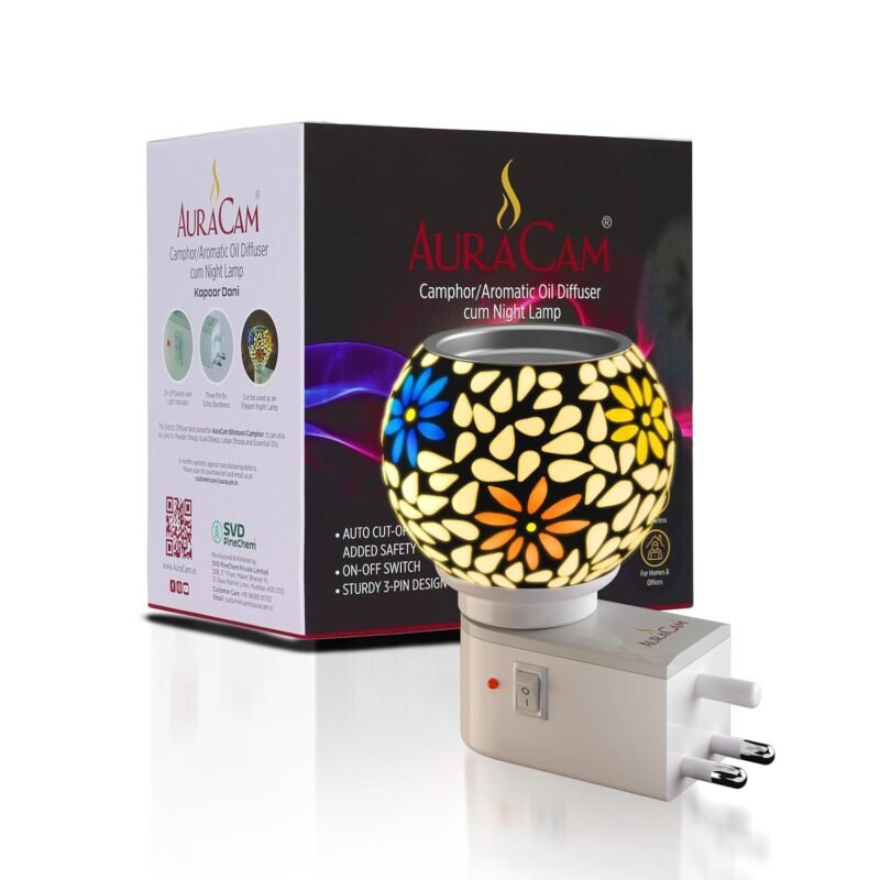AuraCam Ceramic Diffuser | Metal Electric Diffuser